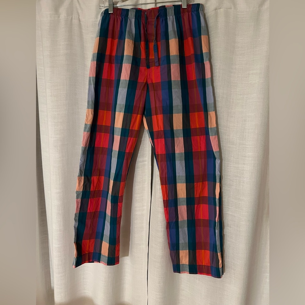 Derek Rose Red, Orange and Blue Pajama Pants Bold Style